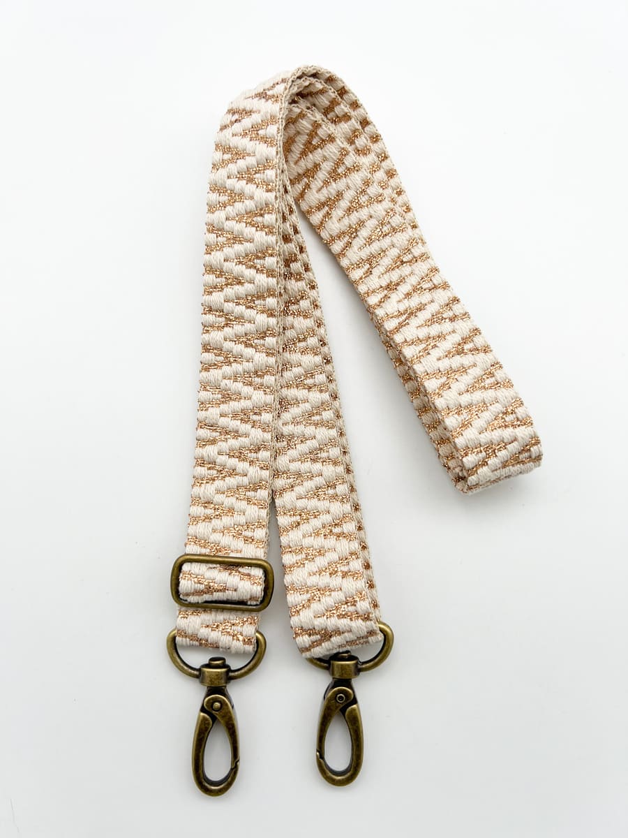 Set Handykette STRIPES GOLD mit Hülle AIR transparent