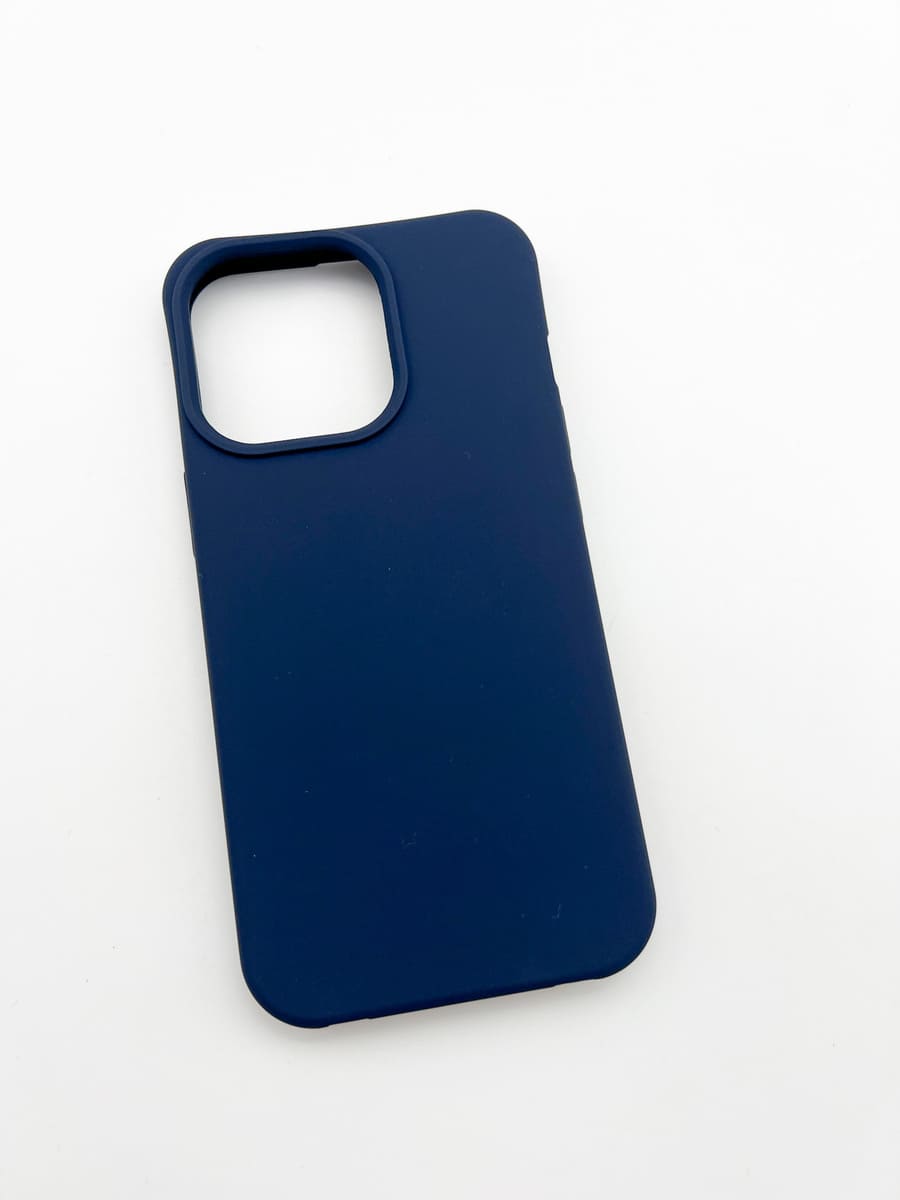 Handykette mit Hülle dunkelblau