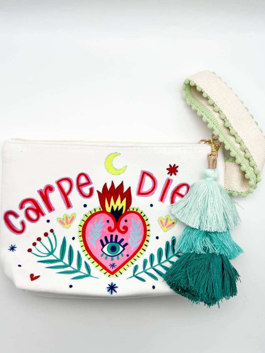 Kosmetiktäschchen CARPE DIEM
