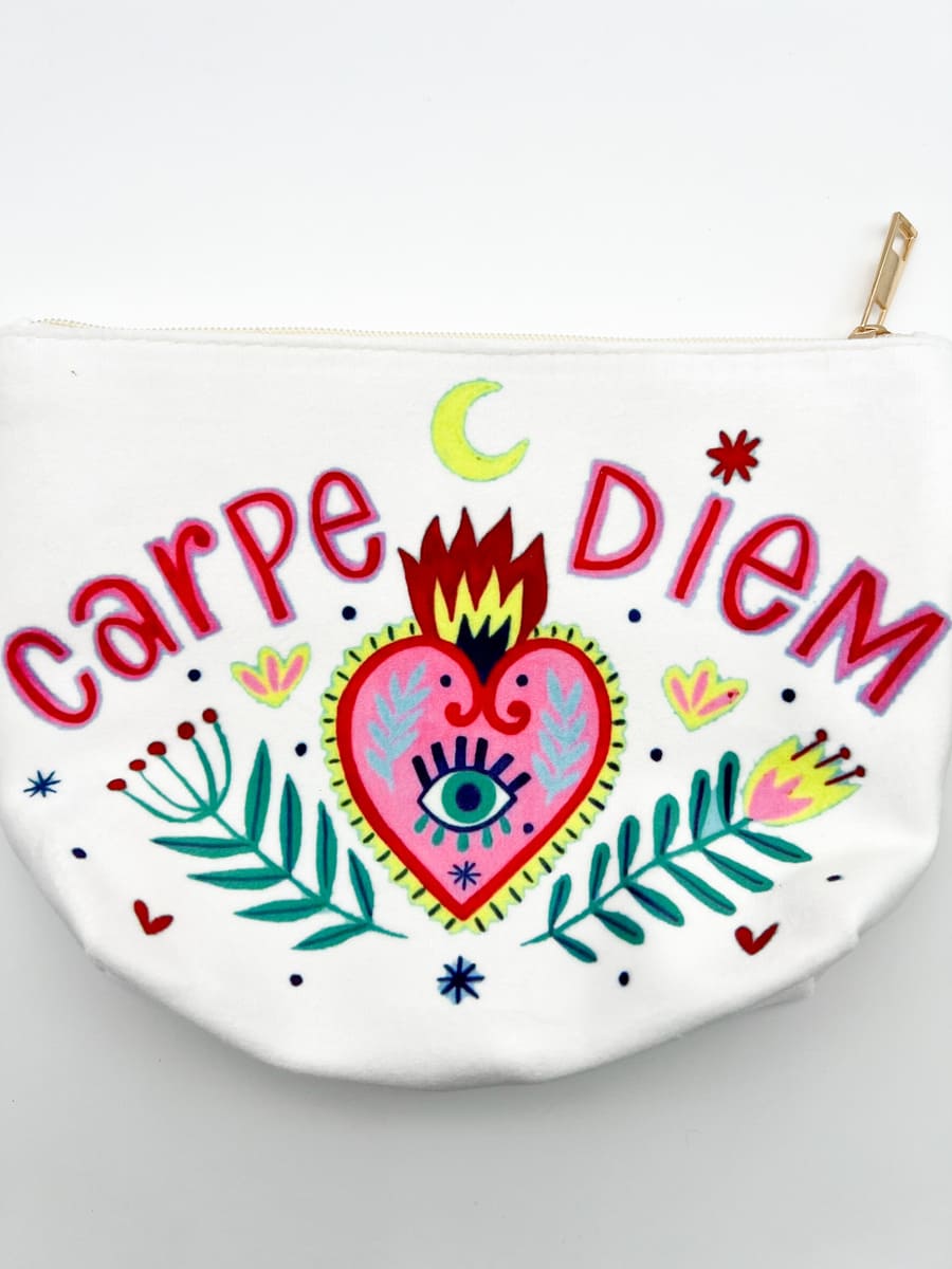 Kosmetiktäschchen CARPE DIEM