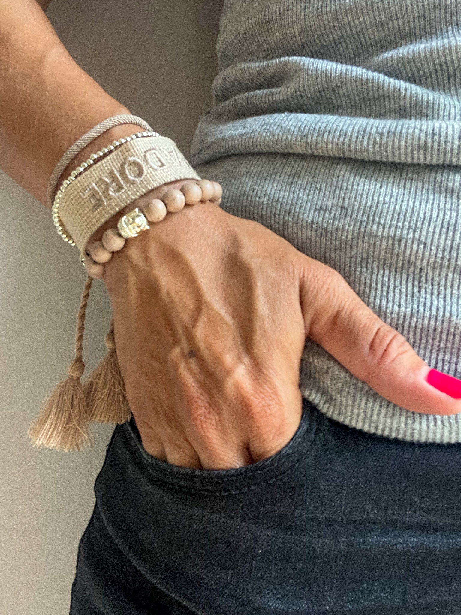 Armband-Set J'ADORE BRONZE