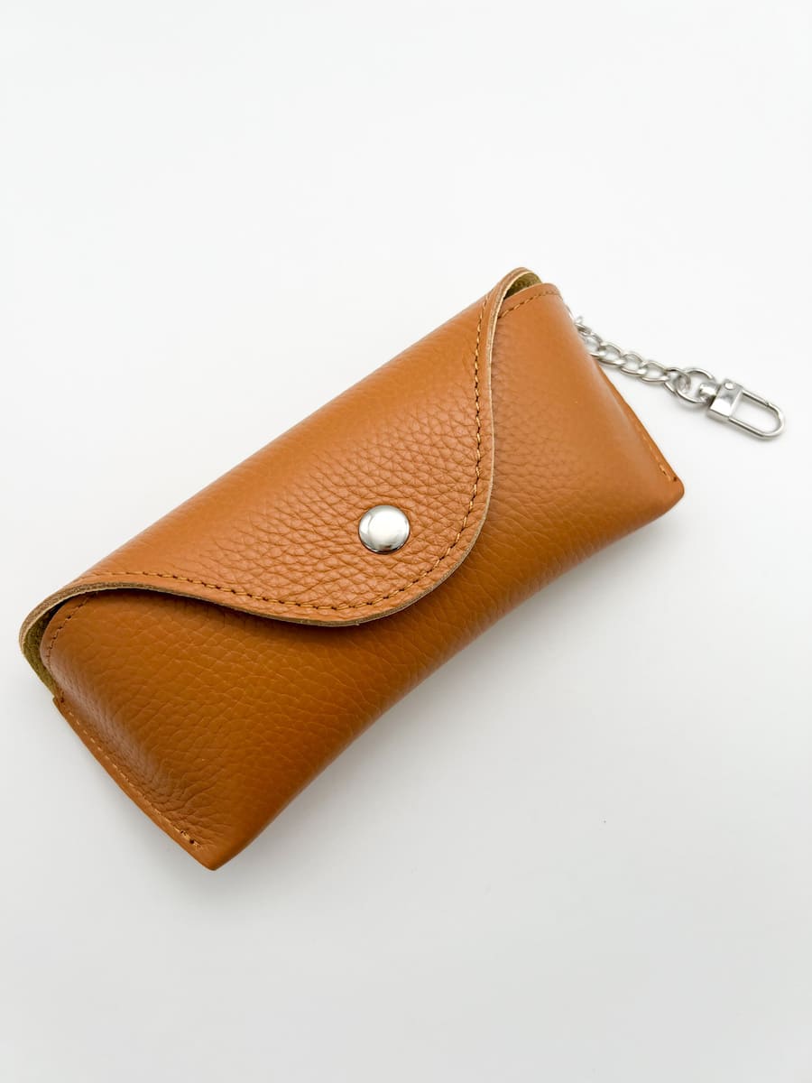 Sonnenbrillenetui braun