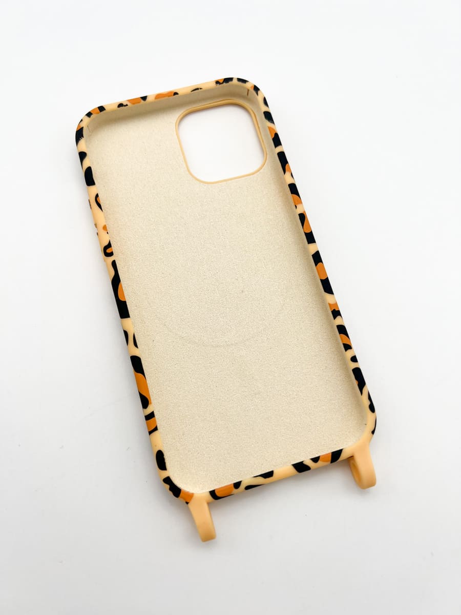 Set Handykette IBIZA NATURAL mit Hülle LEO Magsafe für iPhone
