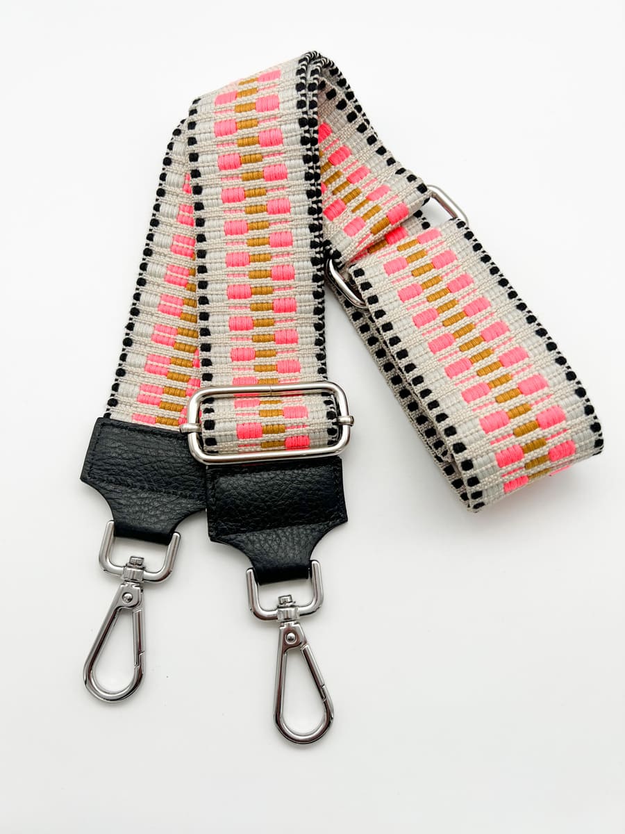 Gurt neon schwarz weiss