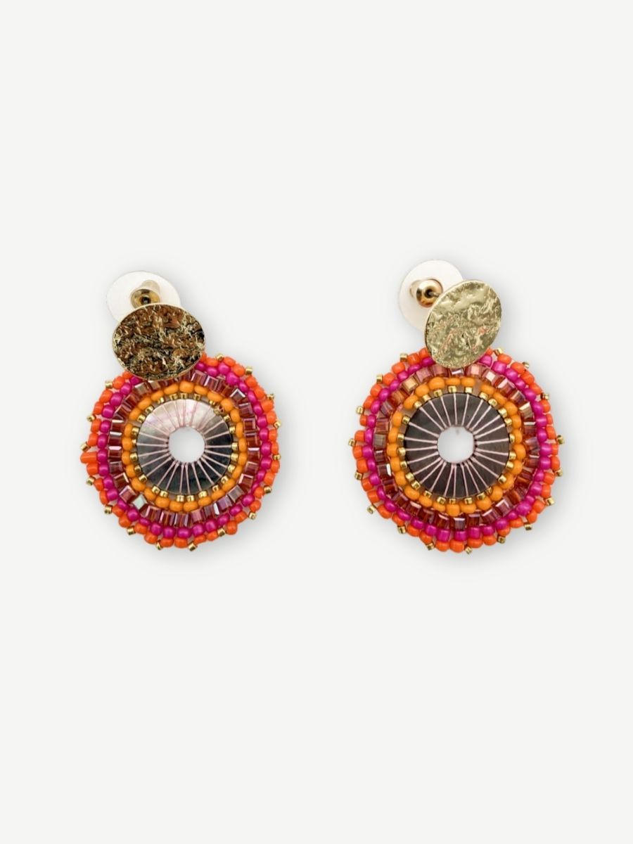 Ohrringe SUN PINKY ORANGE