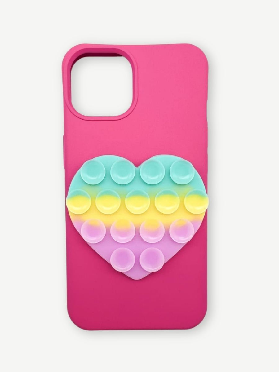 Saugnapfhalter HEART verschiedene Farben