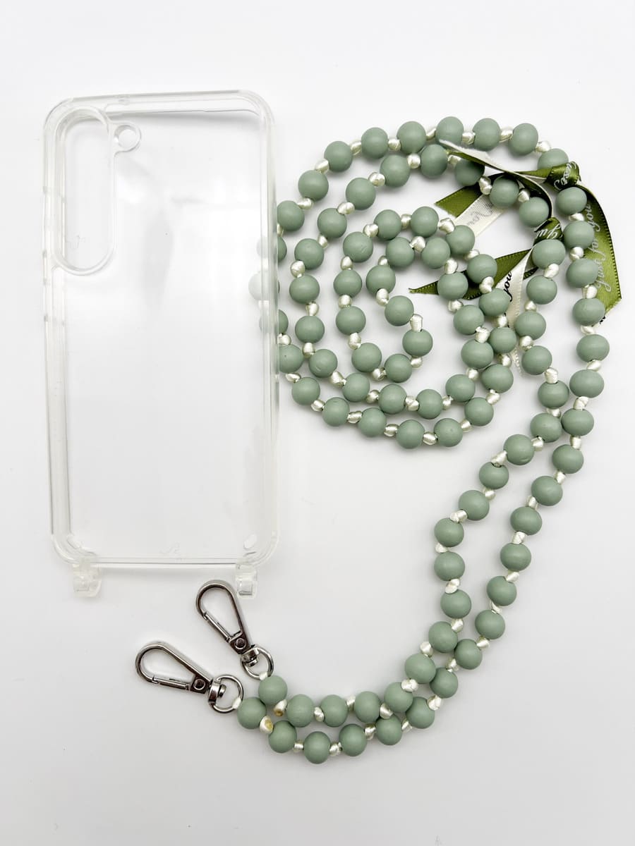 Set Handykette IBIZA GREEN mit Hülle AIR für Samsung