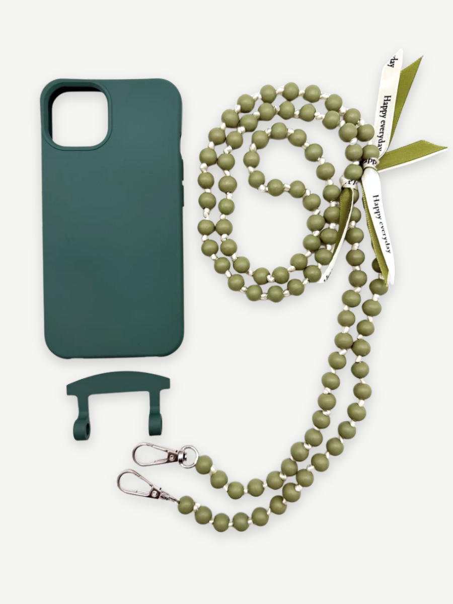 Set Handykette IBIZA GREEN mit Hülle OCEAN für iPhone