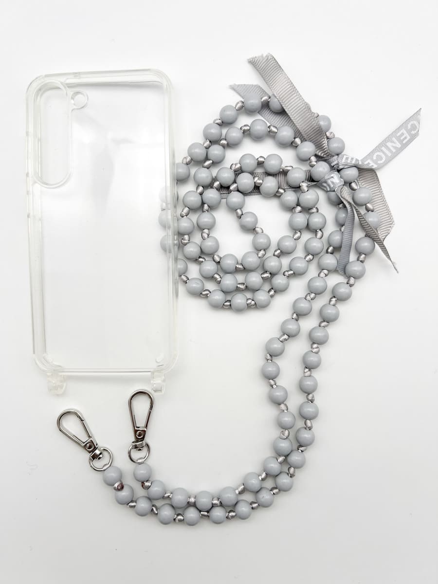 Set Handykette IBIZA GREY mit Hülle AIR für Samsung