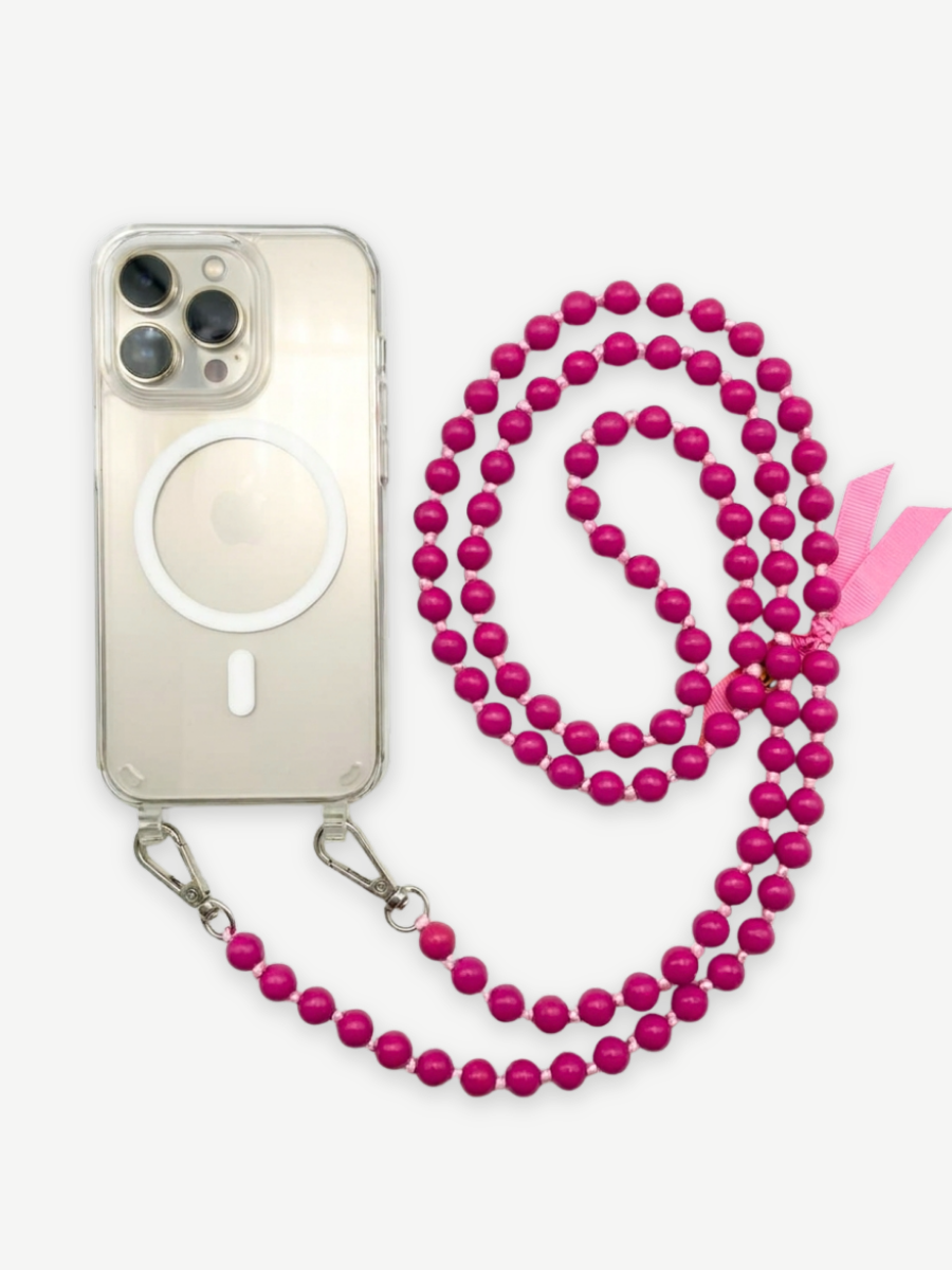 Set Handykette IBIZA PINK mit Hülle AIR für iPhone