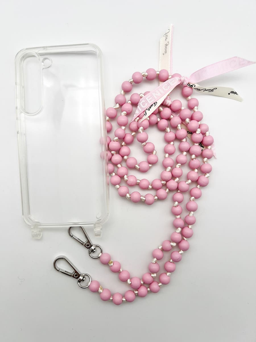 Set Handykette IBIZA ROSE mit Hülle AIR für Samsung