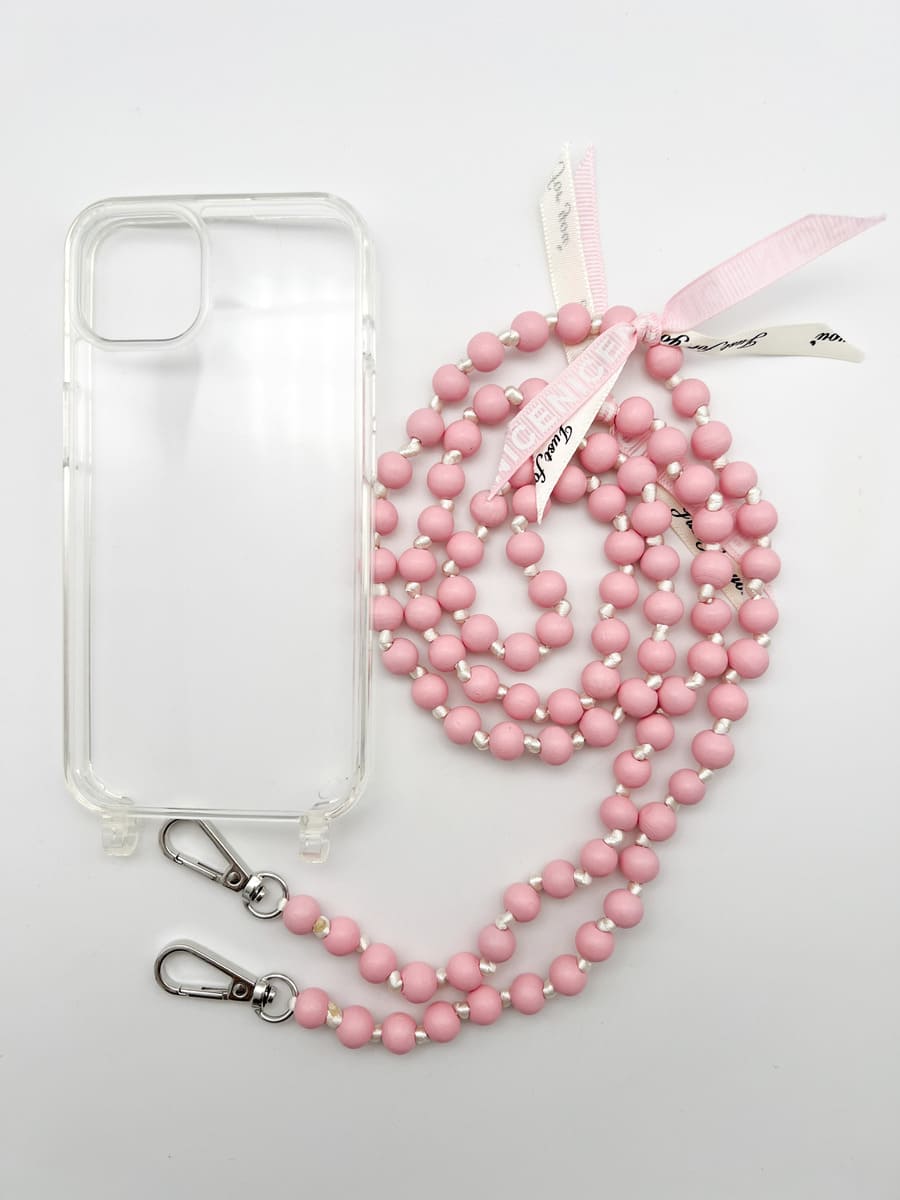 Set Handykette IBIZA ROSE mit Hülle AIR für iPhone