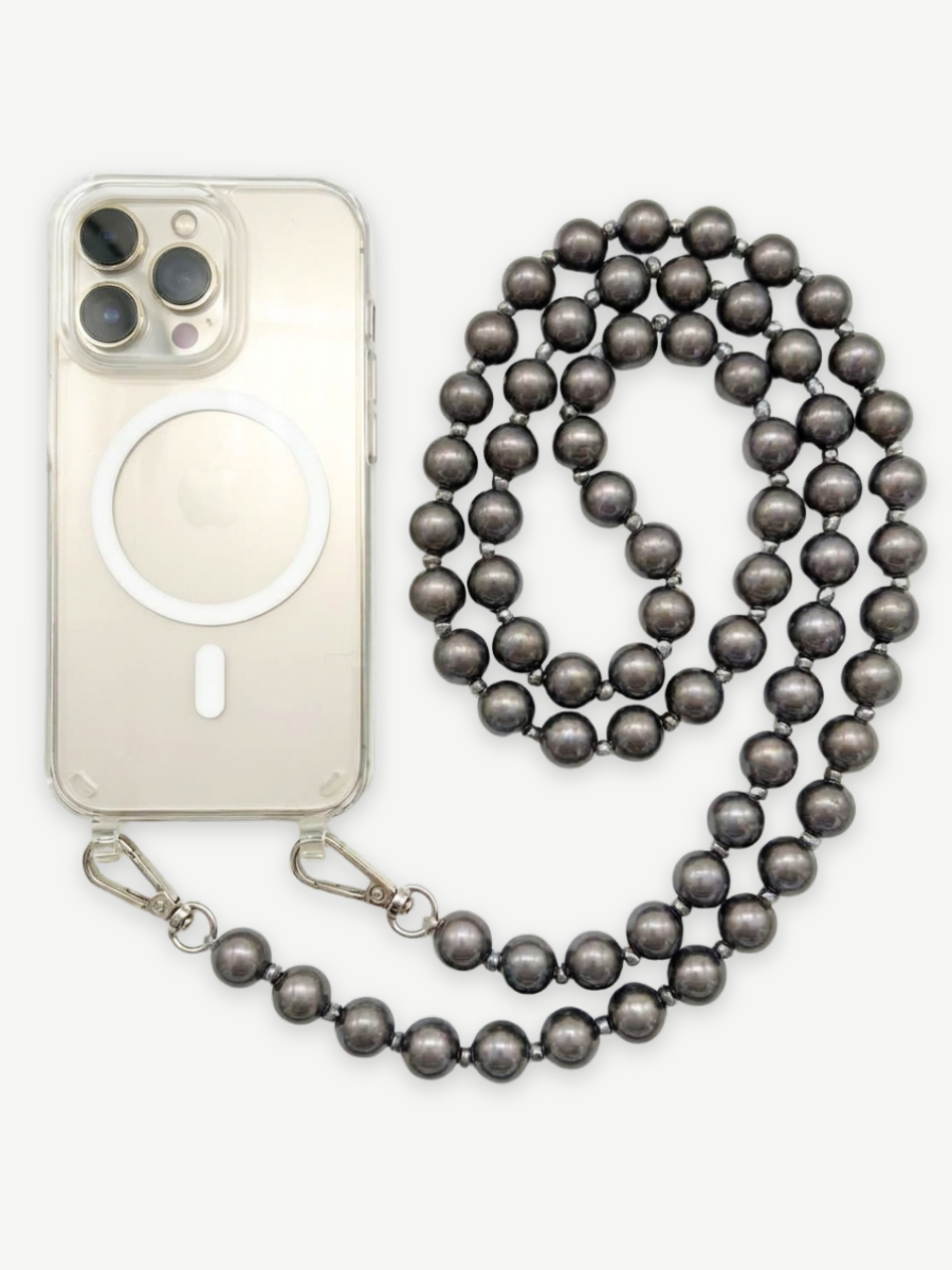 Set Handykette MIRACLE ANTHRAZIT mit Hülle AIR für iPhone