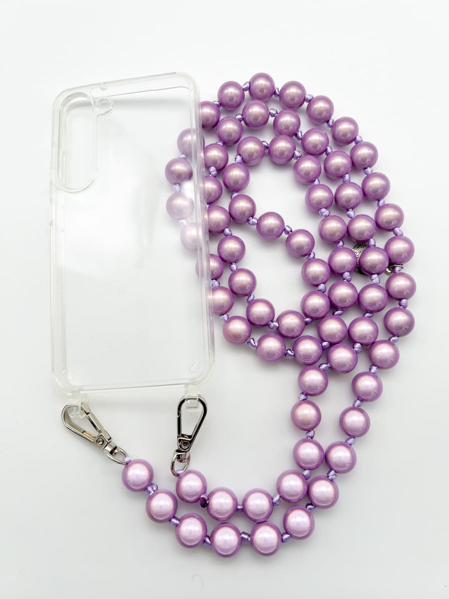 Set Handykette MIRACLE PURPLE mit Hülle AIR für Samsung