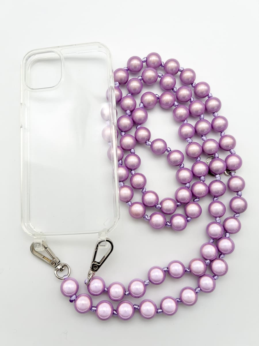 Set Handykette MIRACLE PURPLE mit Hülle AIR für iPhone