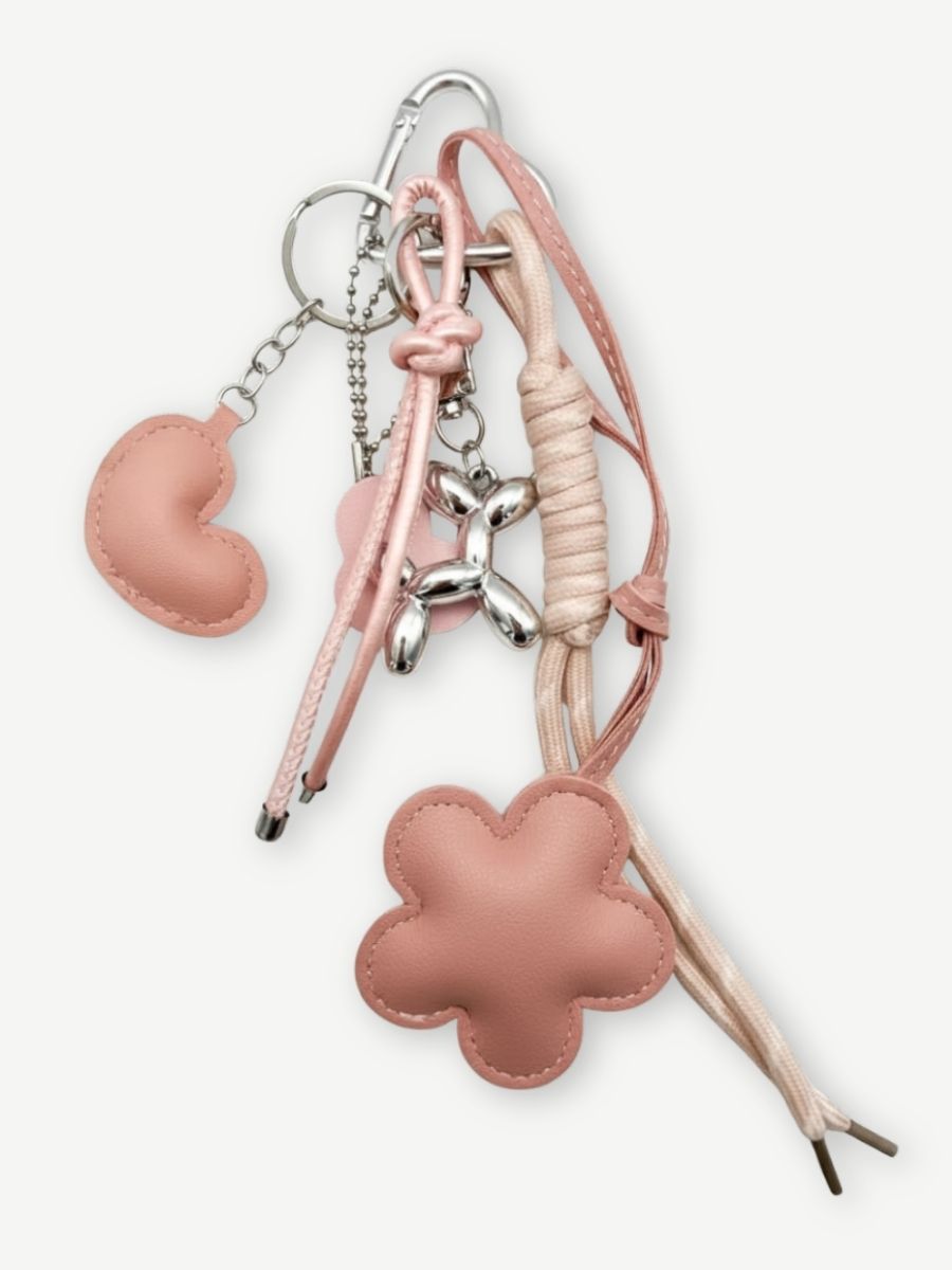 Taschenanhänger FLOWER ROSE