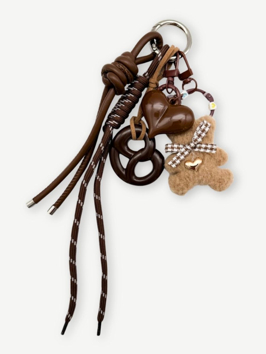 Taschenanhänger TEDDY BROWN