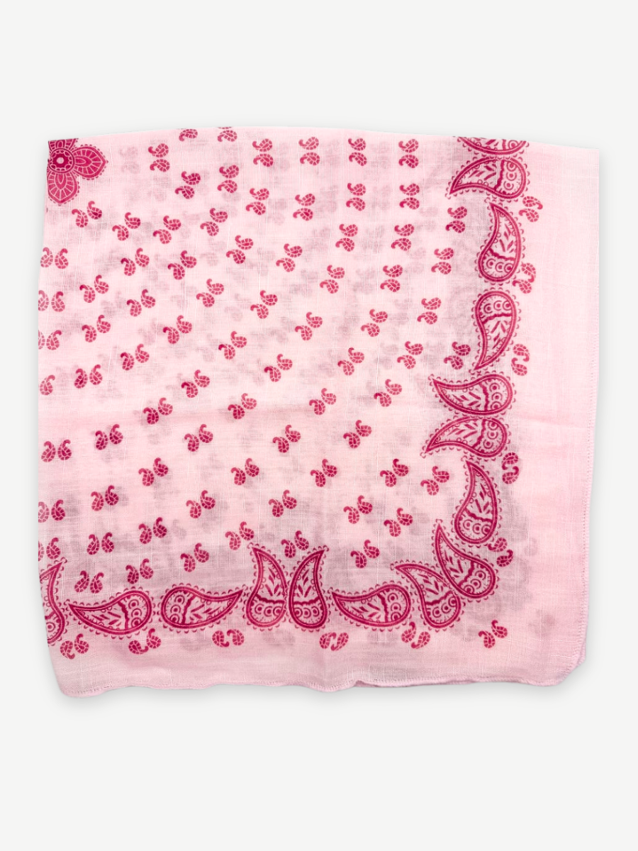 Tuch BANDANA light rose