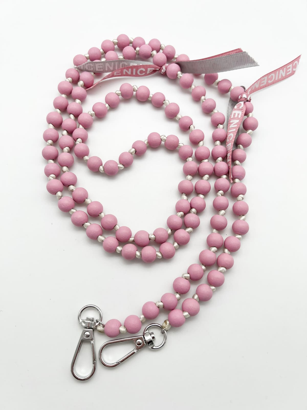 Set Handykette IBIZA ROSE mit Hülle AIR transparent