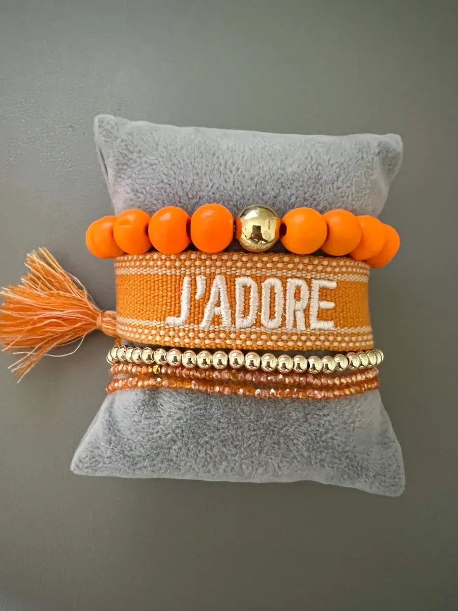 Armbandset orange