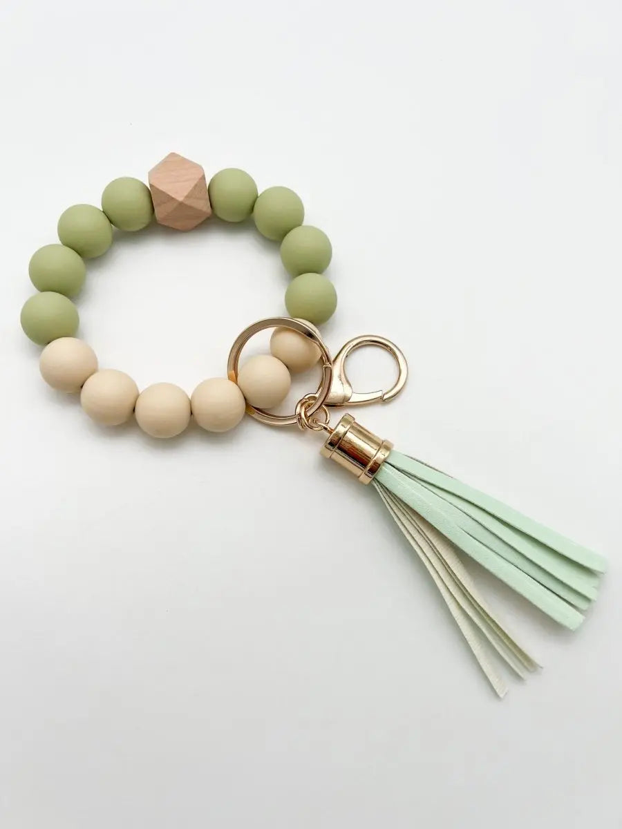 Schlüsselanhänger Handgelenk grün