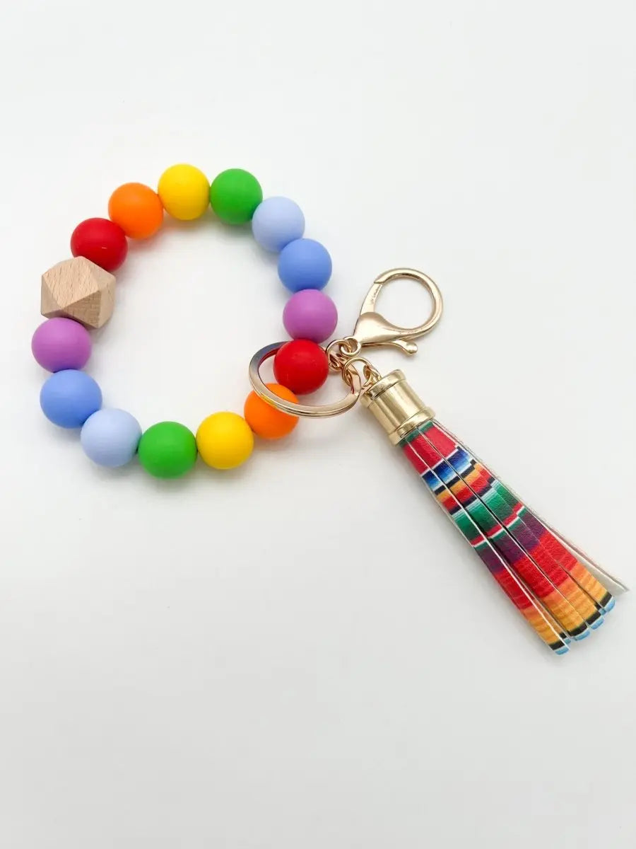 Schlüsselanhänger Handgelenk bunt