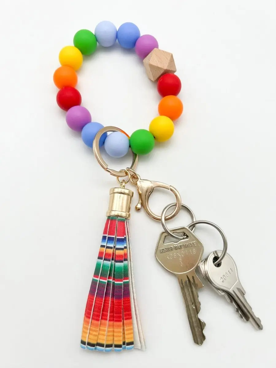 Schlüsselanhänger Handgelenk bunt