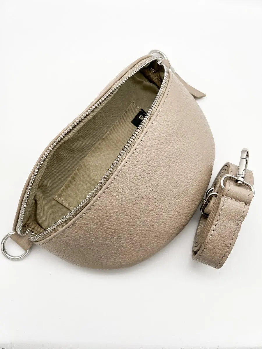 Crossbody bag beige