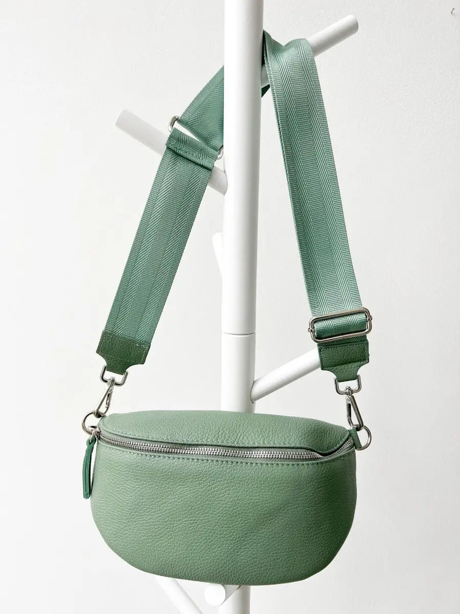 Tasche mint mit Gurt Mint