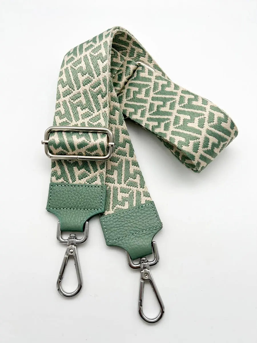 Crossbody bag mit Gurt mint zacken