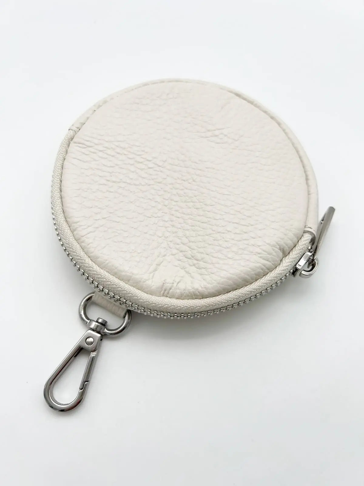 Mini Bag rund anhänger creme