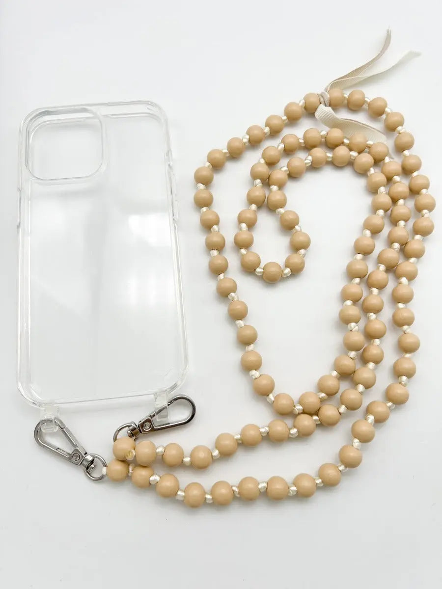 Set Handykette IBIZA NATURAL mit Hülle AIR für Samsung