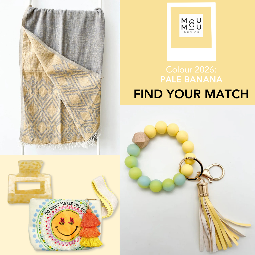 Pale banana Pantone 2026 gelb