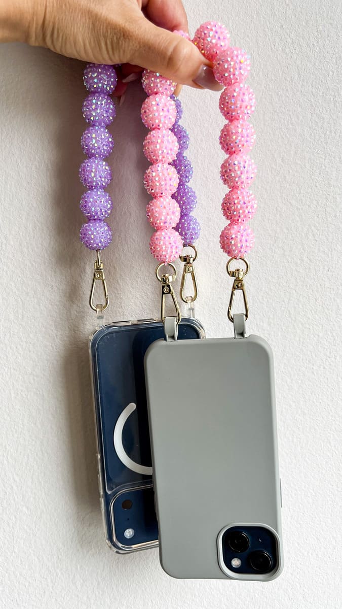 Handykette Sparkling Bubbles