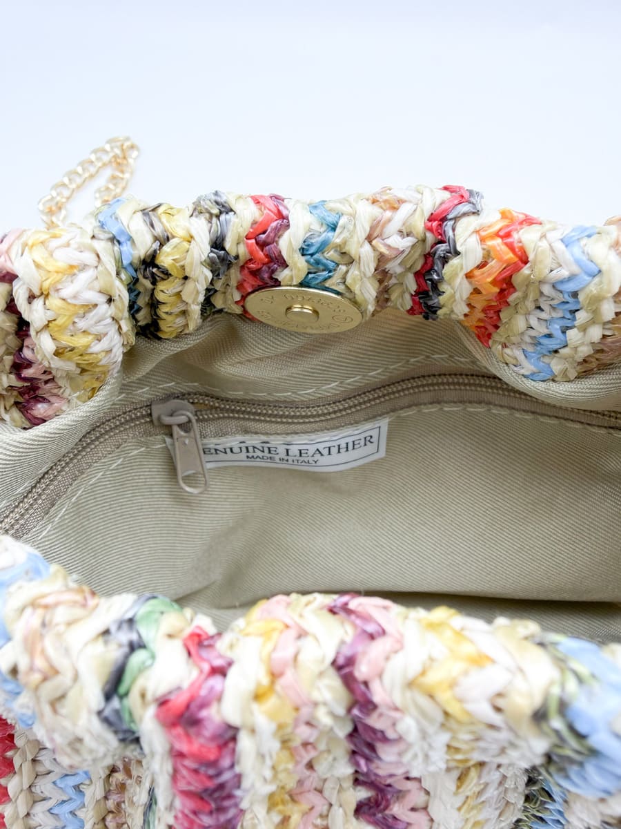 Crossbody Bag CAPRI bunt gestreift