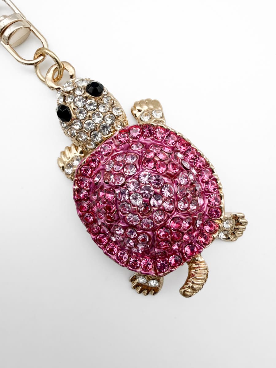Schlüsselanhänger TURTLE pink