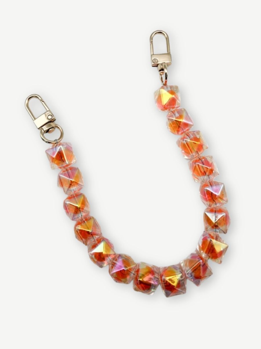 Handykette CUBES ORANGE kurz