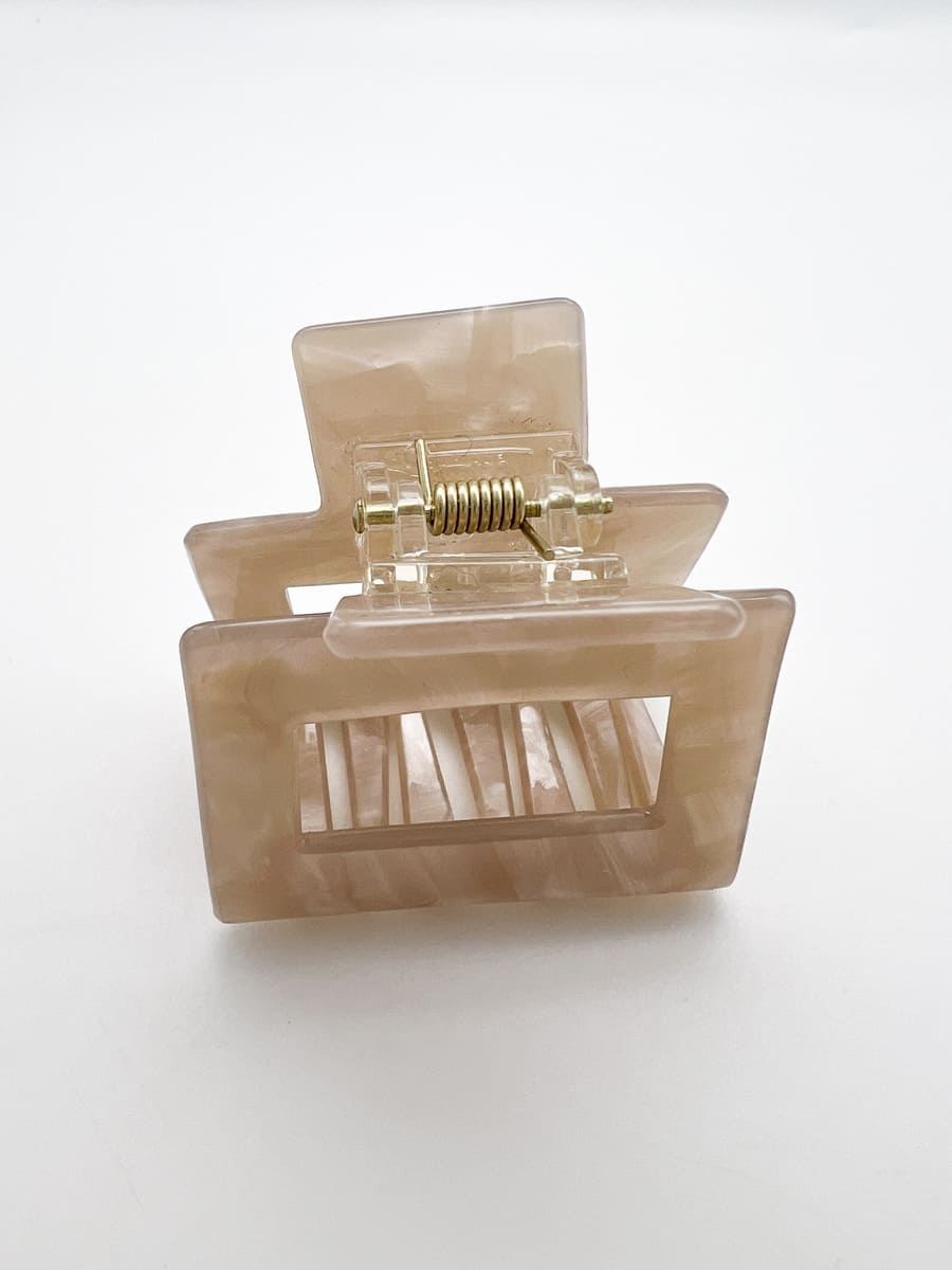 Haarklammer ACAPULCO MINI brushed beige