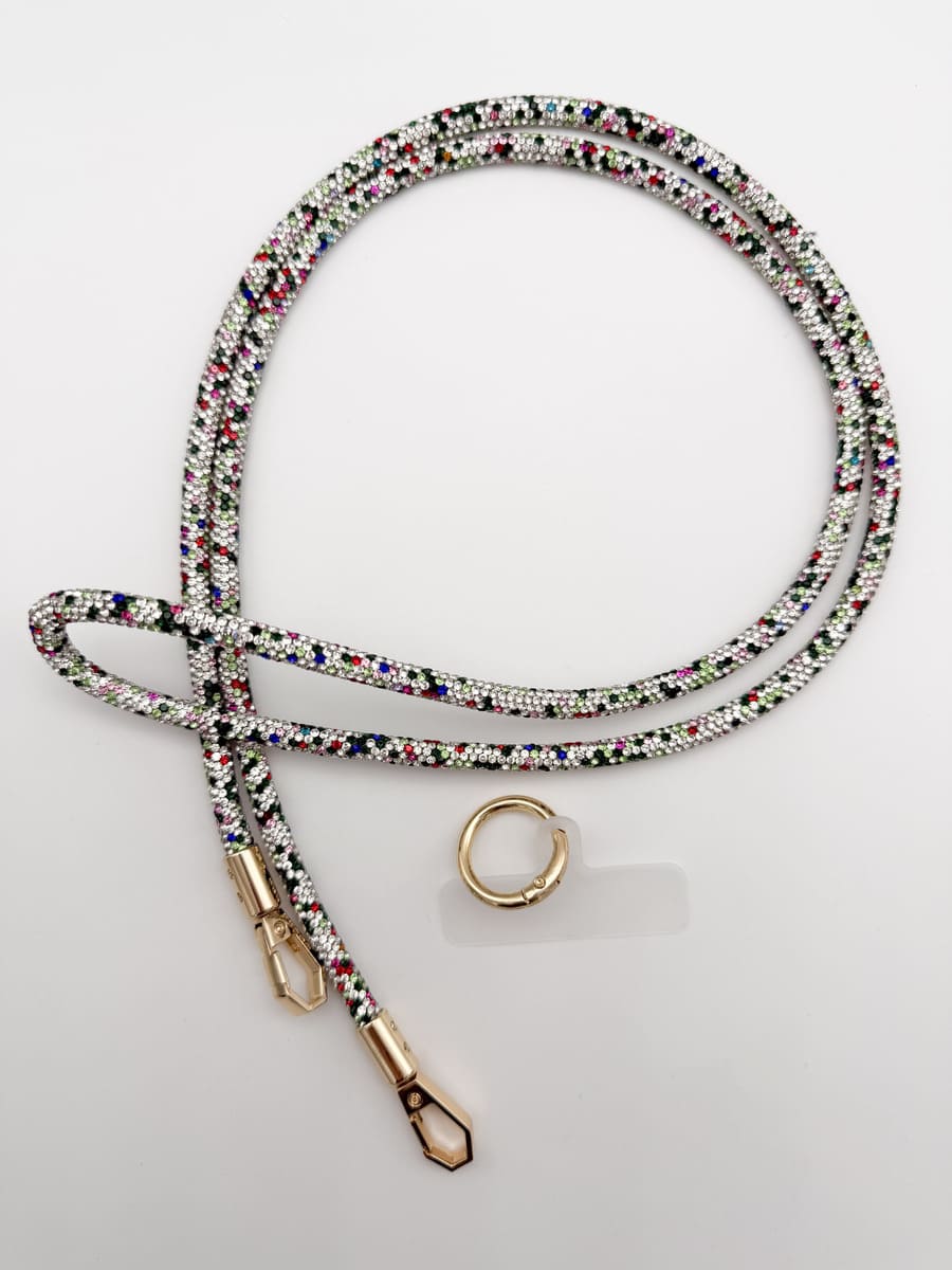 Handyband SHINY CRYSTAL silver rainbow
