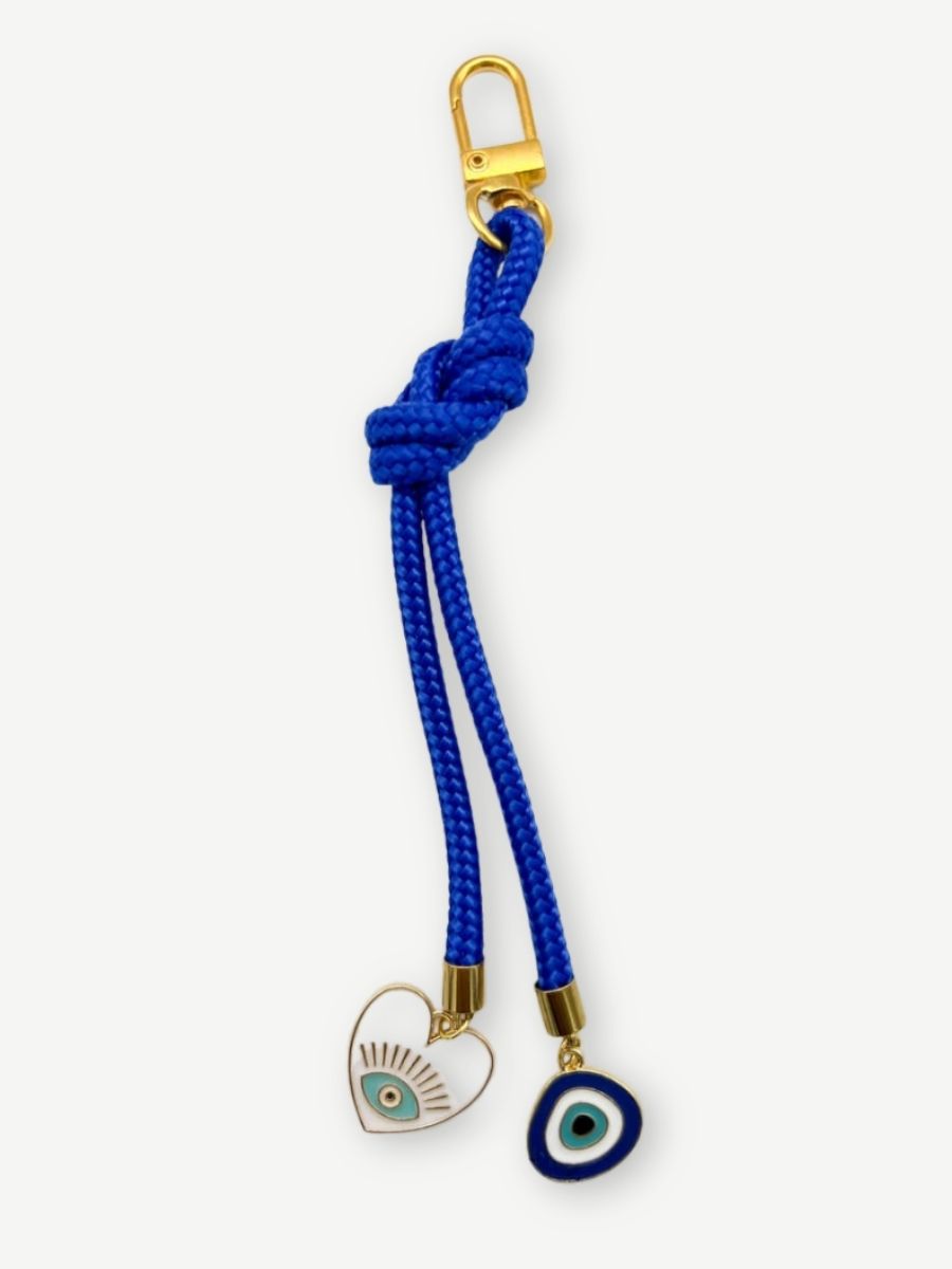 Anhänger MATI HEART & EYE royalblau