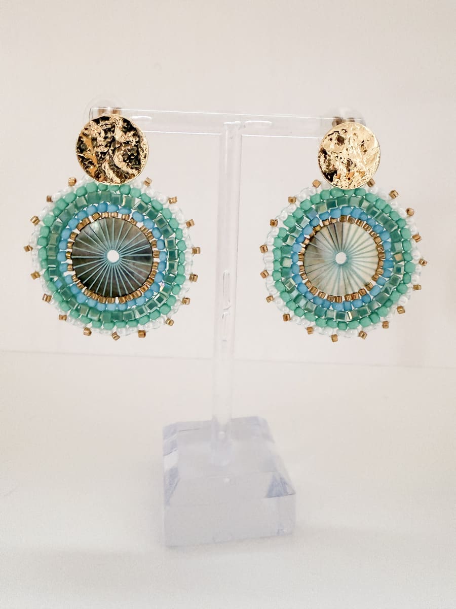 Ohrringe SUN TÜRKIS