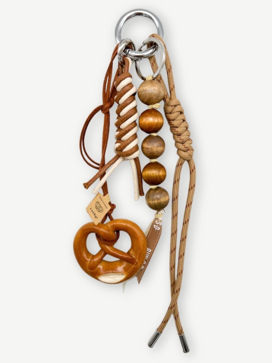 Taschenanhänger BREZE hellbraun