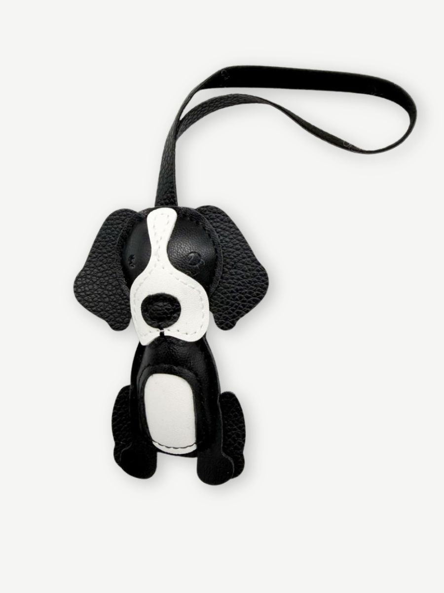 Anhänger PUFFY DOG schwarz weiss