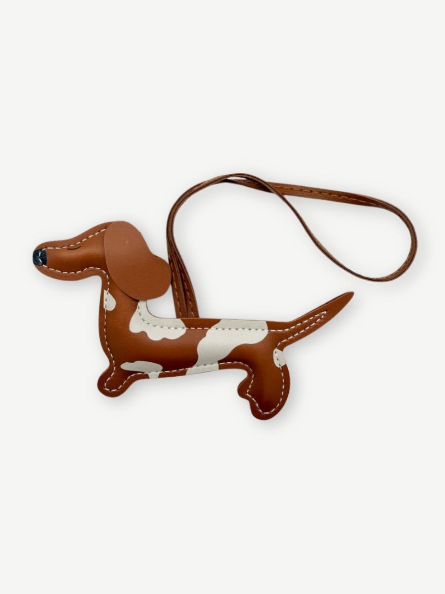 Anhänger PUFFY DACKEL SPOTTED braun