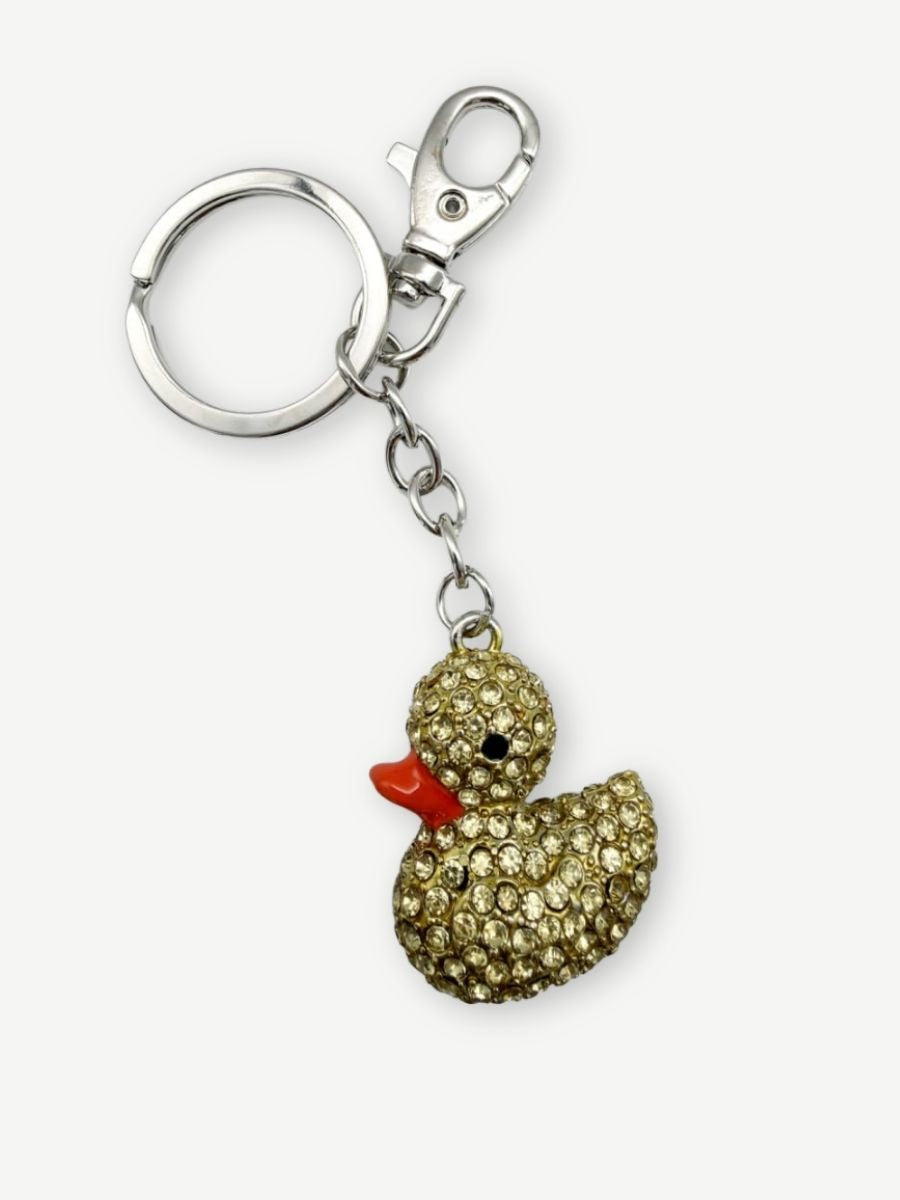 Schlüsselanhänger DUCK gelb