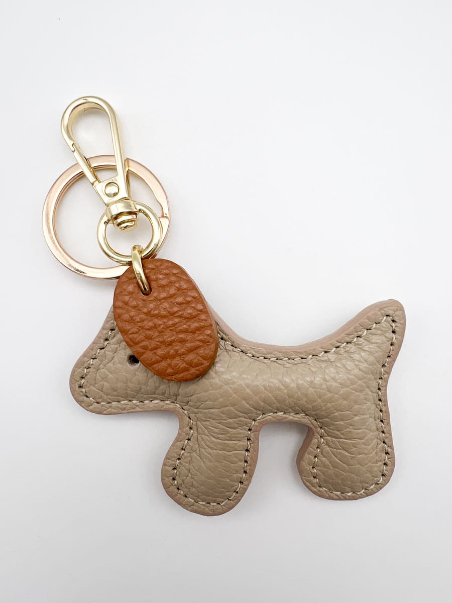 Anhänger LEATHER DOG bicolor hell