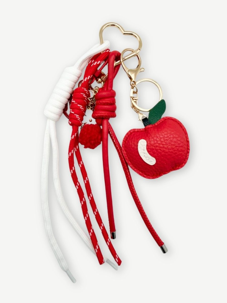 Taschenanhänger RED APPLE
