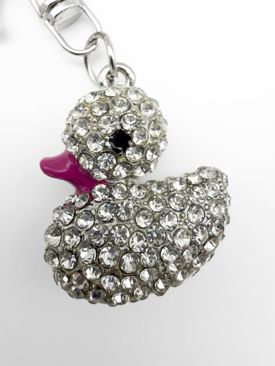 Schlüsselanhänger DUCK weiß