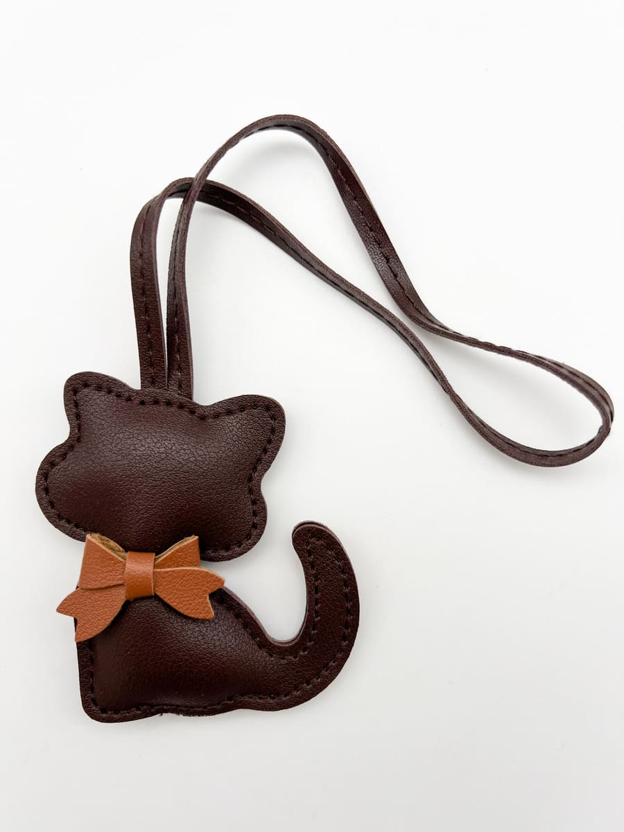 Anhänger PUFFY CAT darkbrown