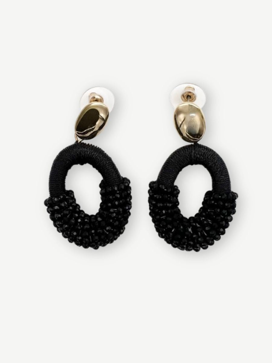 Ohrringe PARIS PEARLS GOLDEN BROWN